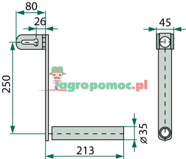 JOST Compact special crank | zdjęcie nr 2